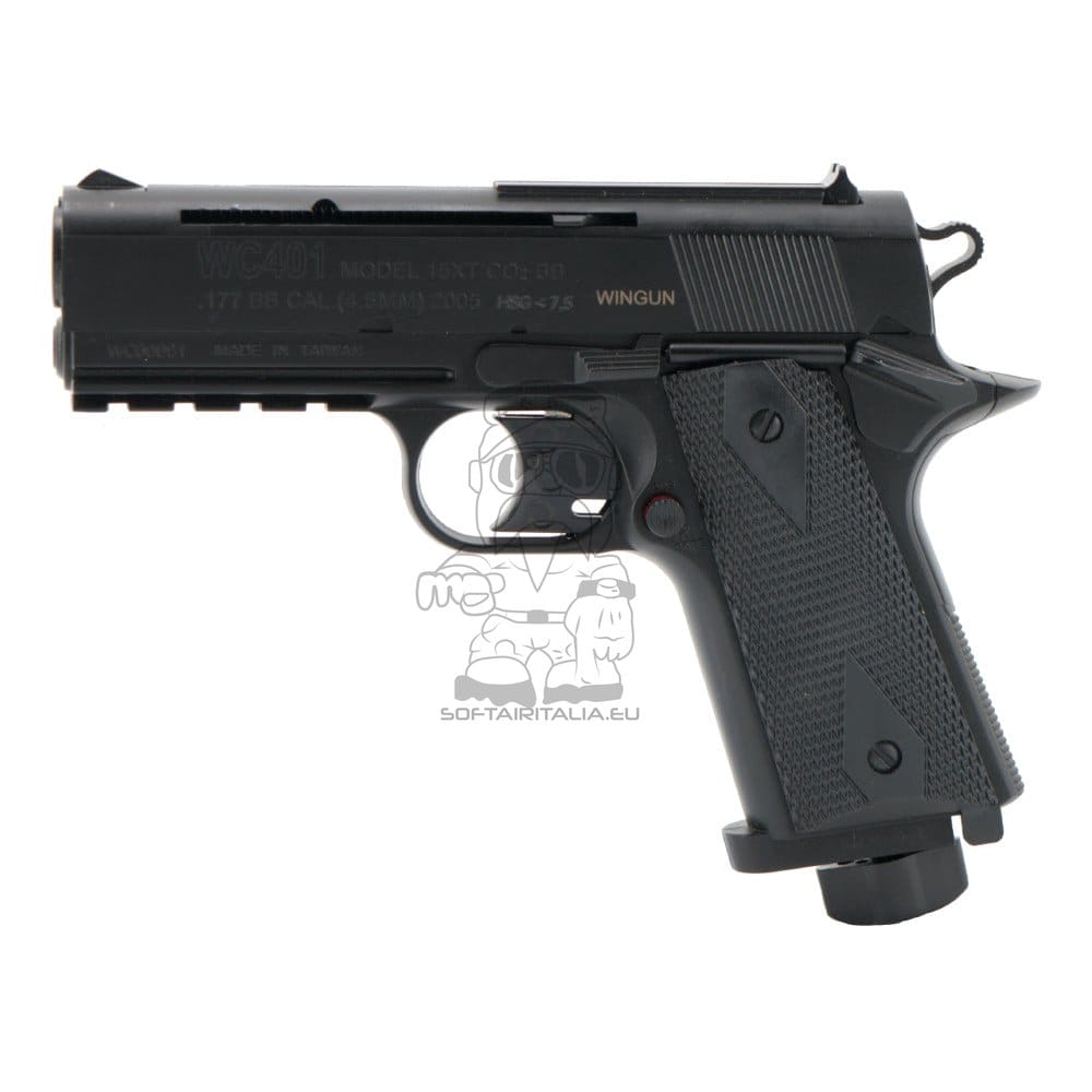 Pistola CO2 calibro 4,5mm Wingun