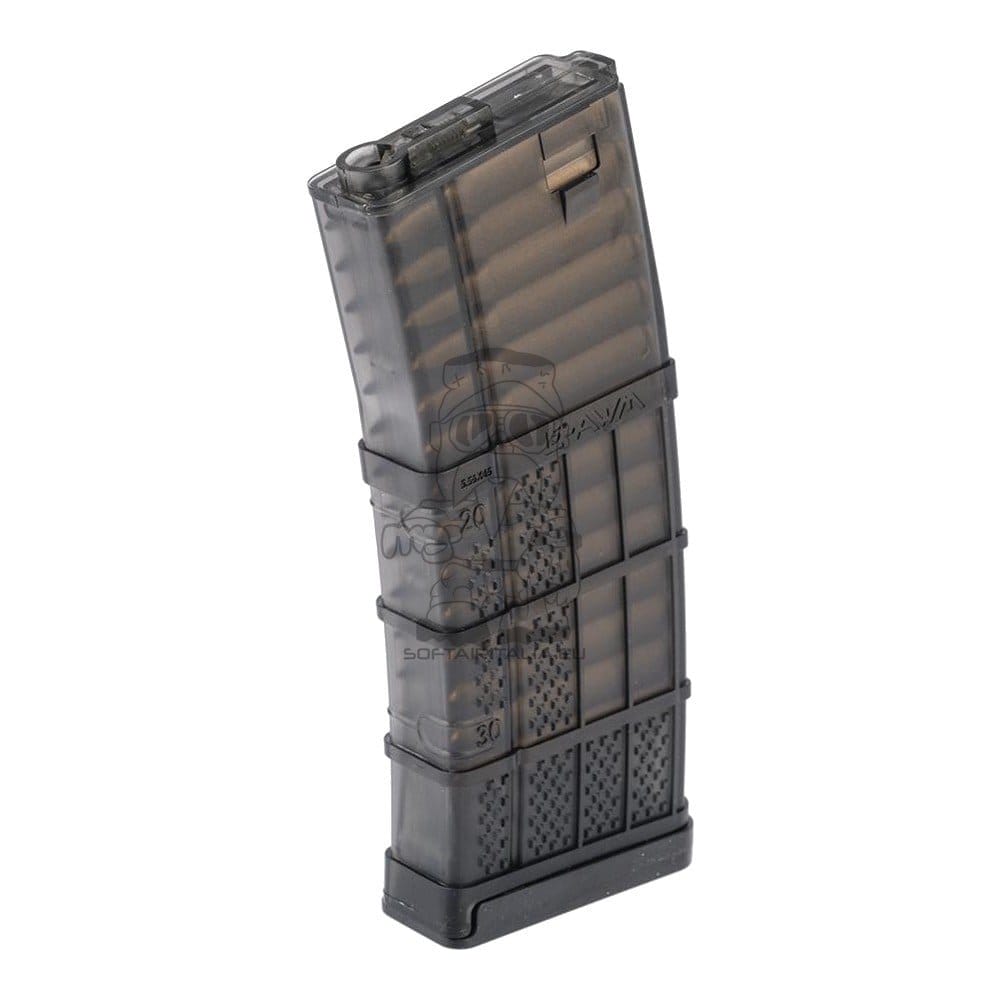 Caricatore Mid-Cap Lancer L5Awm 5.56 190 colpi nero di CYMA