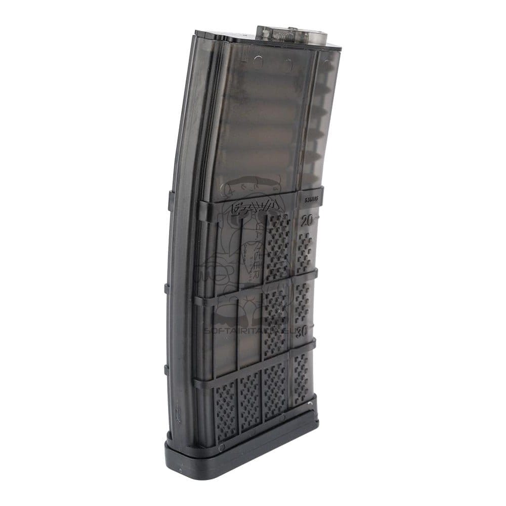 Caricatore Mid-Cap Lancer L5Awm 5.56 190 colpi nero di CYMA