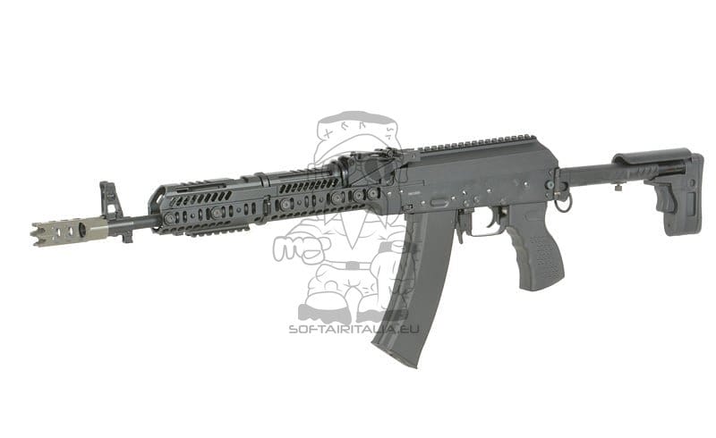 Fucile tattico AK-74 CM.113A Eshooter ETU GEN-2 nero di CYMA PLATINUM