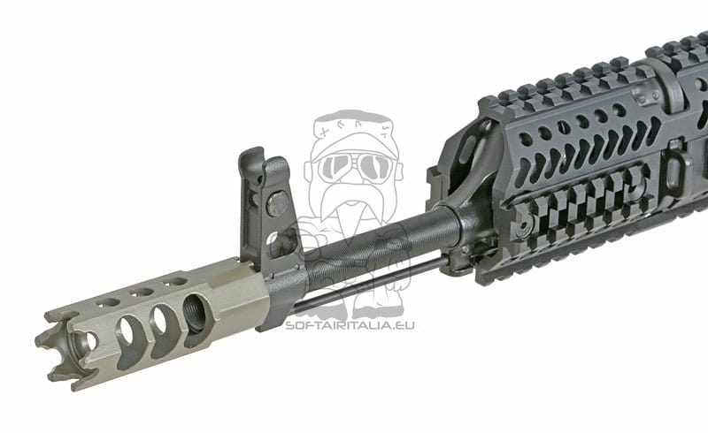 Fucile tattico AKM con ETU Eshooter GEN-2 nero di CYMA PLATINUM