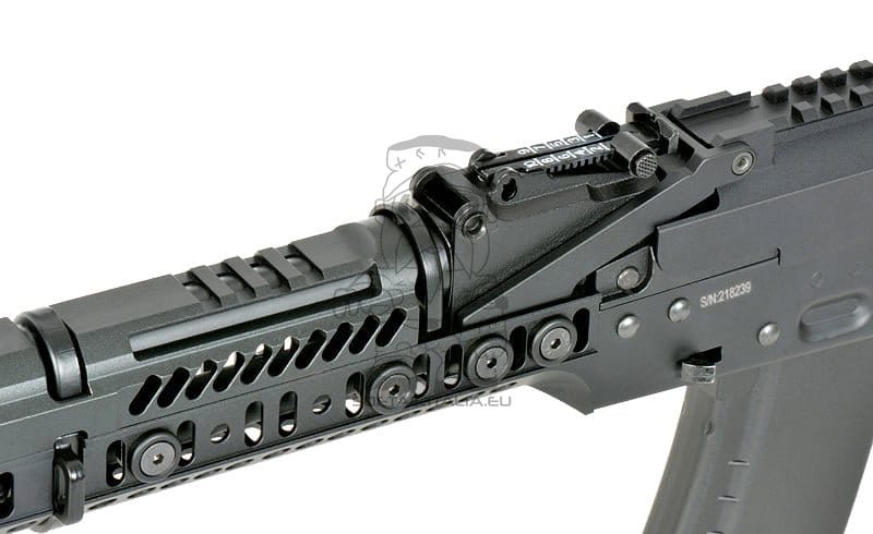 Fucile tattico AK-74 CM.113A Eshooter ETU GEN-2 nero di CYMA PLATINUM