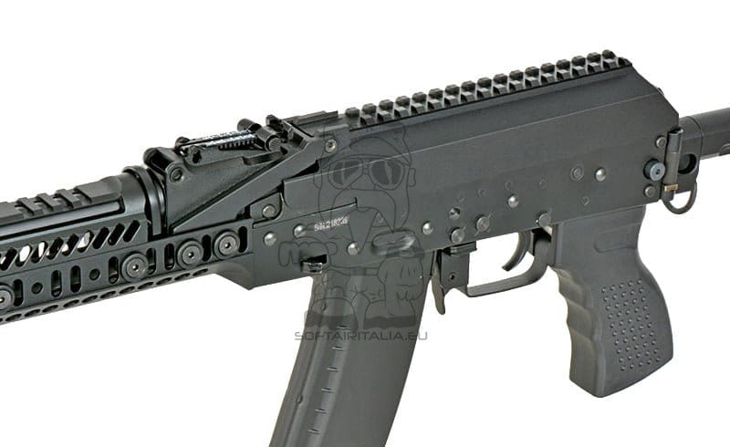 Fucile tattico AK-74 CM.113A Eshooter ETU GEN-2 nero di CYMA PLATINUM
