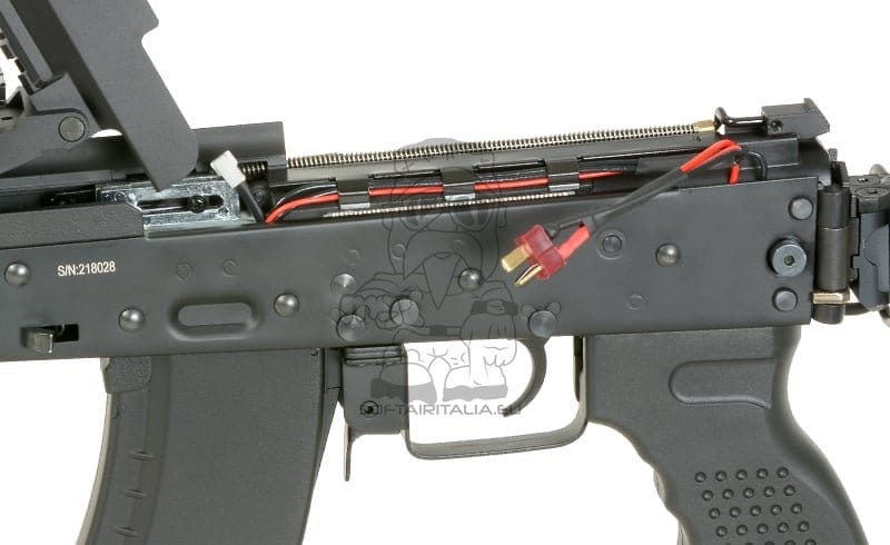 Fucile tattico AKM con ETU Eshooter GEN-2 nero di CYMA PLATINUM