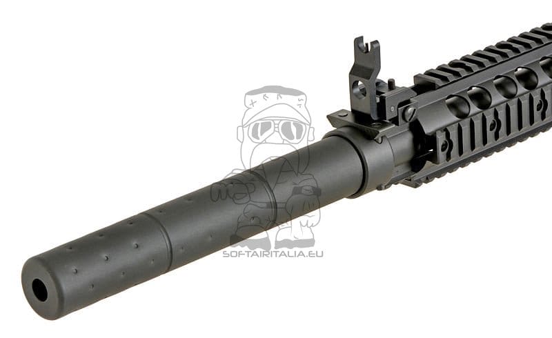 Fucile elettrico SR25 / AR10 Cm.098 e-Edition nero di CYMA PLATINUM