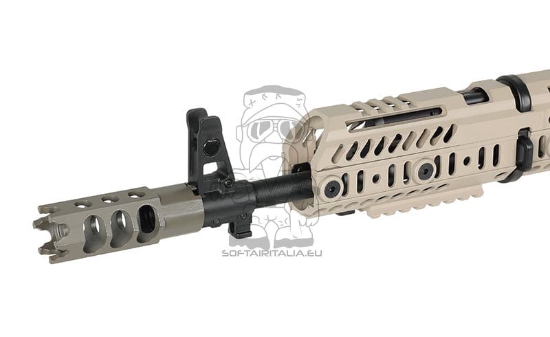 Fucile tattico AK-74 CM.113A con ETU Eshooter GEN-2 tan di CYMA PLATINUM