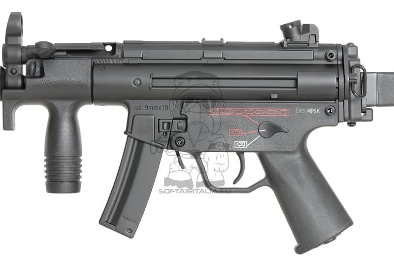 Replica H&K MP5 PDW CM.041PDW con ETU Eshooter GEN-2 di UMAREX