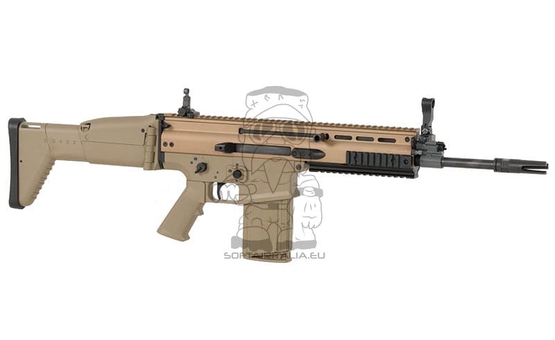 Replica FN SCAR-H CM.063H GEN-2 Tan con ETU di EMG