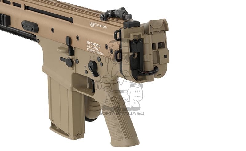 Replica FN SCAR-H CM.063H GEN-2 Tan con ETU di EMG