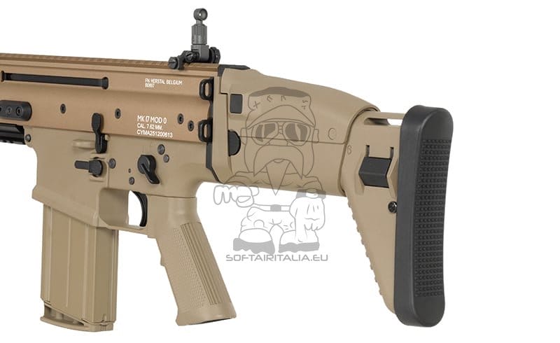 Replica FN SCAR-H CM.063H GEN-2 Tan con ETU di EMG