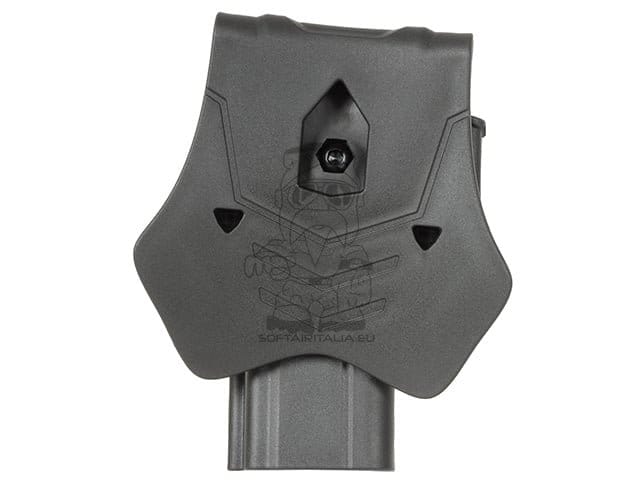 Fondina serie CM.127 nera di AMOMAX