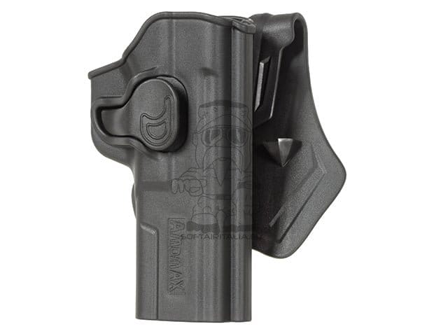 Fondina serie CM.127 nera di AMOMAX