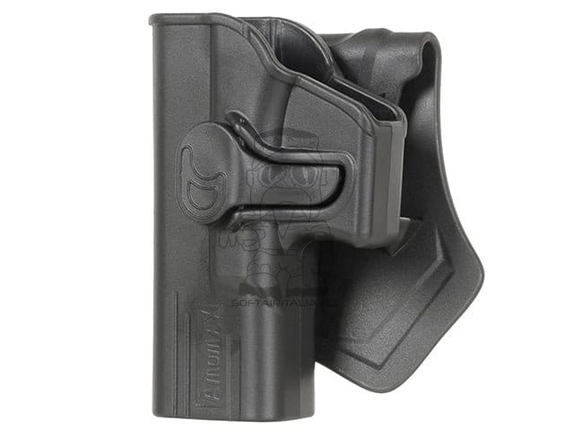 Fondina G19 per softair mancina nera di AMOMAX