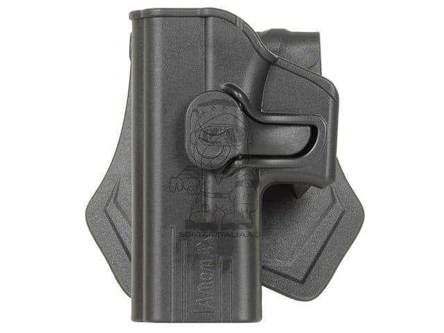 Fondina G19 per softair mancina nera di AMOMAX