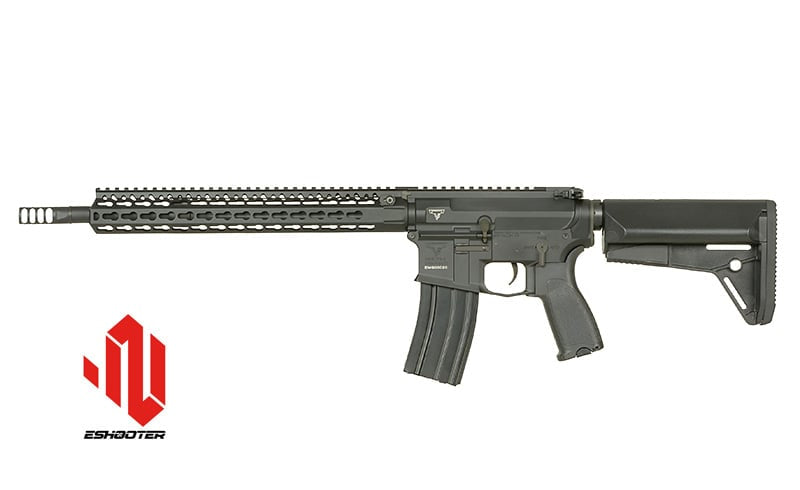 Replica fucile TTI JW2 AR15 con ETU Eshooter di EMG