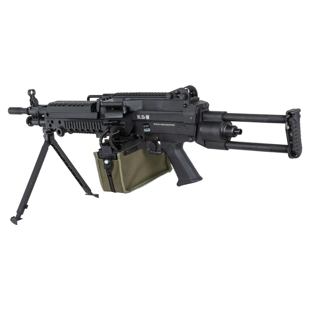 Fucile elettrico SA-249 Para Flex Gate X-ASR nero di SPECNA ARMS