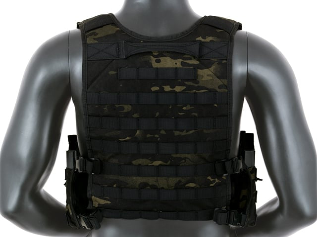 Chest Rig Tattico Rifleman Multicamo Black di 8FIELDS