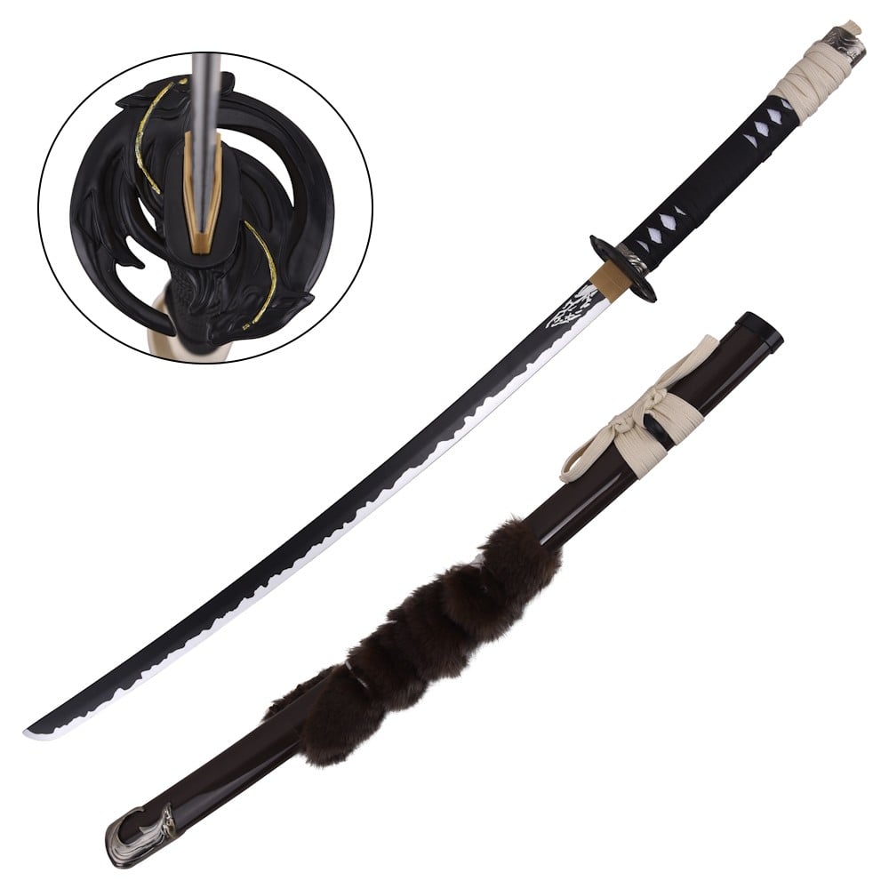 Katana ornamentale Wolf Blade di Atsu (Ghost of Yotei)
