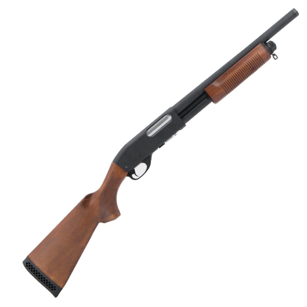 Fucile a pompa ST870 in vero legno nero