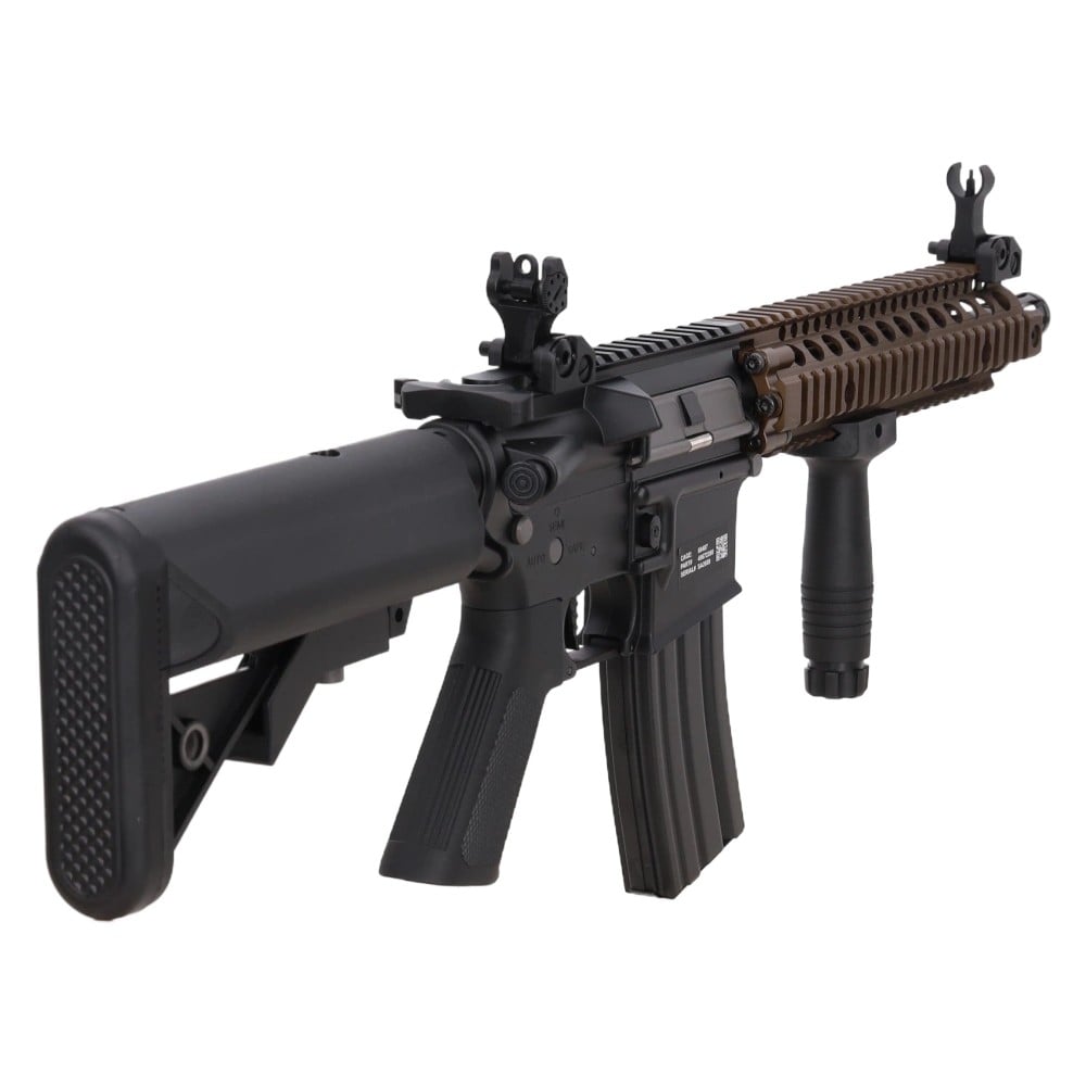 Fucile elettrico Daniel Defense Colt Mk18 SA-E19 Edge Gen.2 Chaos Bronze di SPECNA ARMS