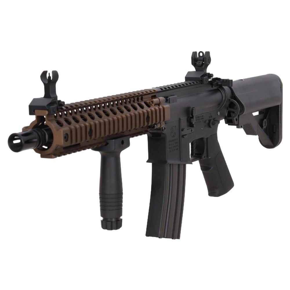 Fucile elettrico Daniel Defense Colt Mk18 SA-E19 Edge Gen.2 Chaos Bronze di SPECNA ARMS