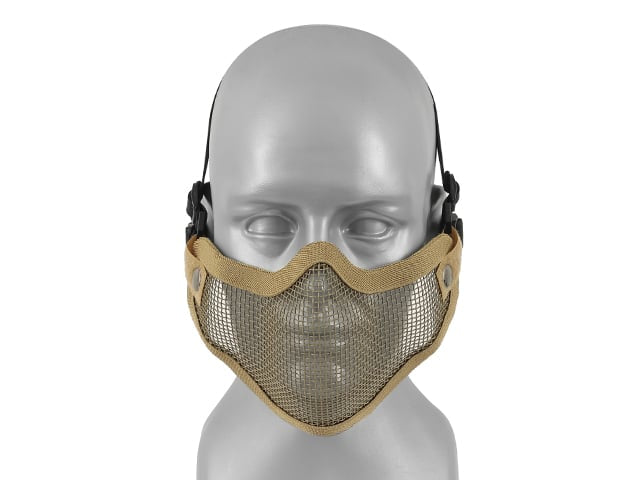 Maschera a rete in acciaio Tan di 8FIELDS