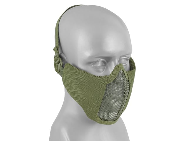 Maschera protettiva a rete low-profile oliva di 8FIELDS