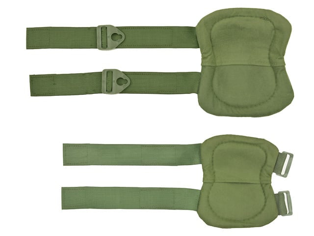 Ginocchiere e gomitiere modello C olive di 8FIELDS