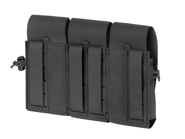 Tasche tripla per 6 caricatori AR15, taglio laser nera di 8FIELDS