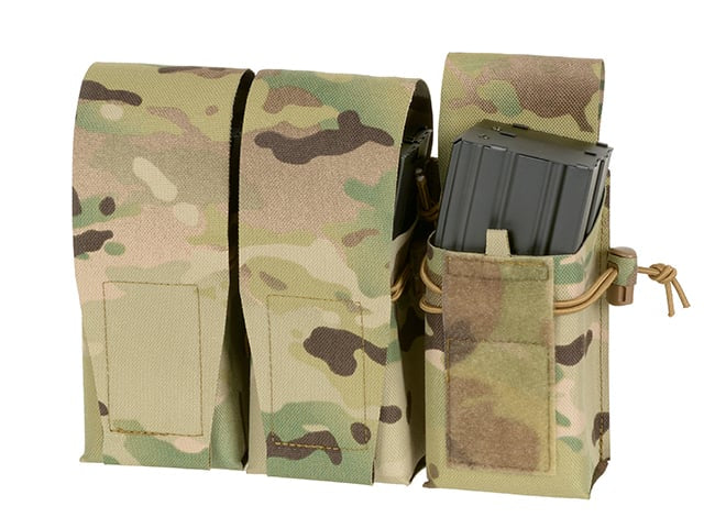Tasca tripla per 6 caricatori AR15, taglio laser multicamo di 8FIELDS