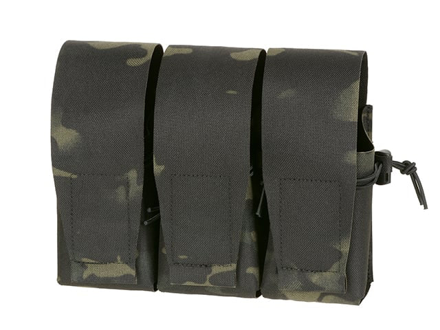 Tasca tripla porta caricatori AR15 taglio laser Multicamo Black di 8FIELDS