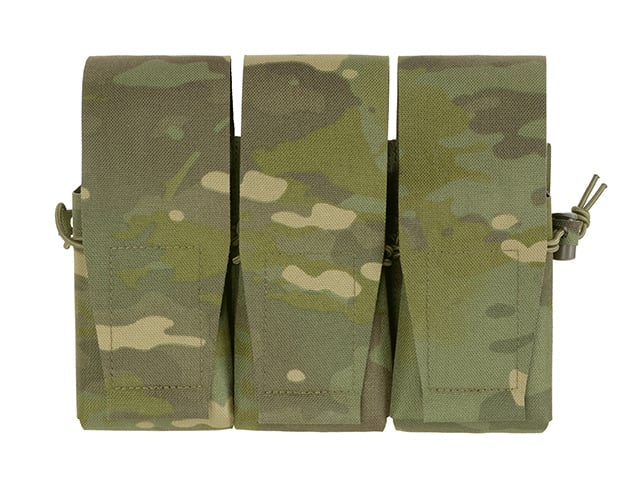 Tasca tripla per 6 caricatori AR15, taglio laser Multicamo Tropic di 8FIELDS