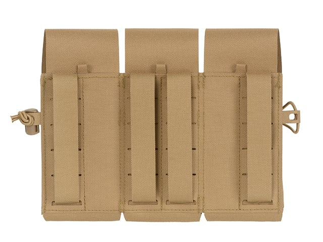Tasca tripla per 6 caricatori AR15, taglio laser Tan di 8FIELDS