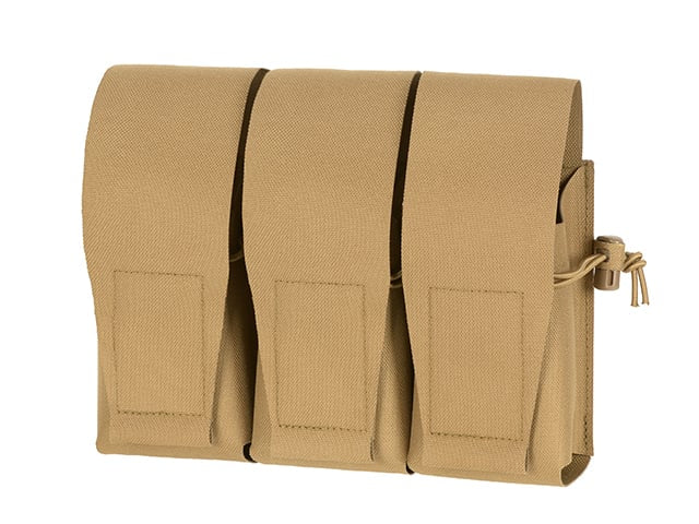 Tasca tripla per 6 caricatori AR15, taglio laser Tan di 8FIELDS