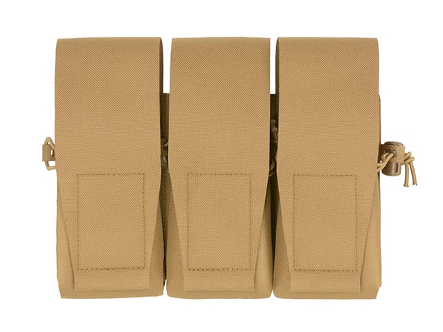 Tasca tripla per 6 caricatori AR15, taglio laser Tan di 8FIELDS