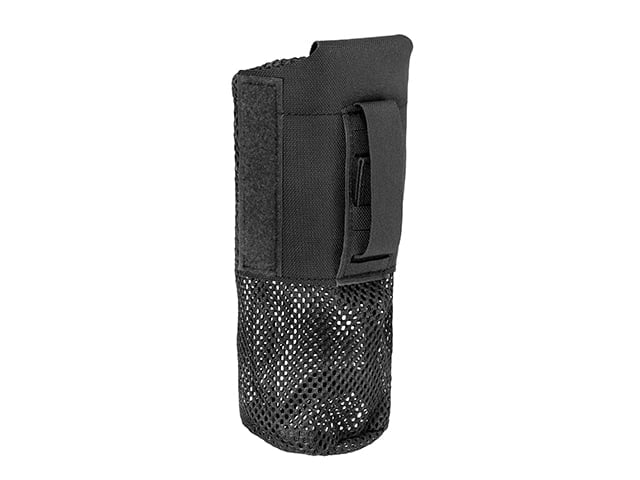 Tasca portaborraccia pieghevole Laser Cut nera di 8FIELDS