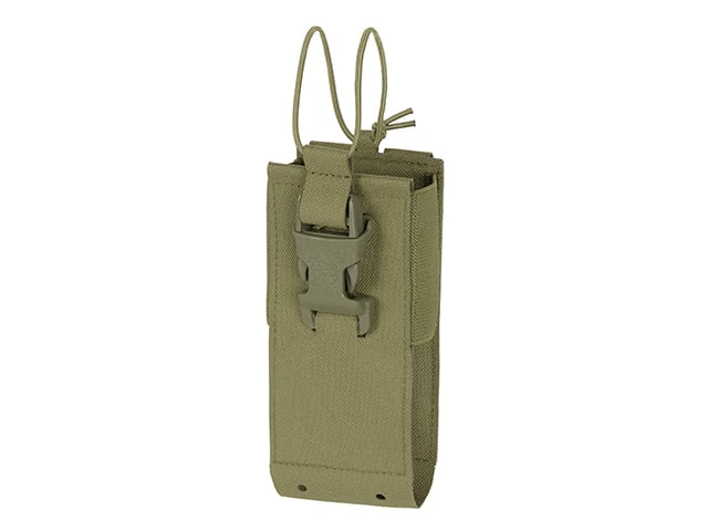 Tasca porta radio Open-Top Laser Cut oliva di 8FIELDS