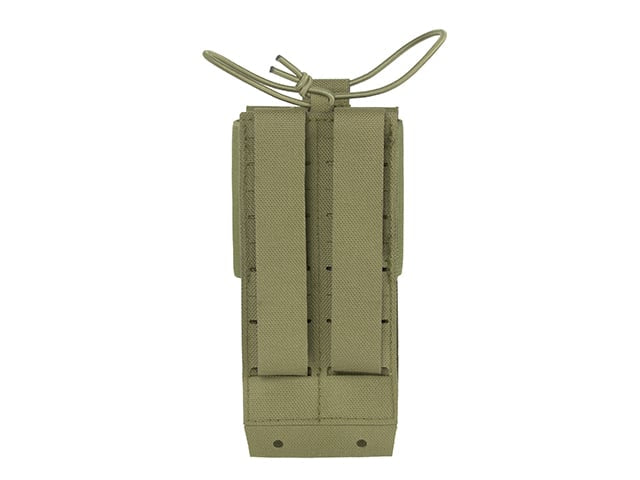 Tasca porta radio Open-Top Laser Cut oliva di 8FIELDS