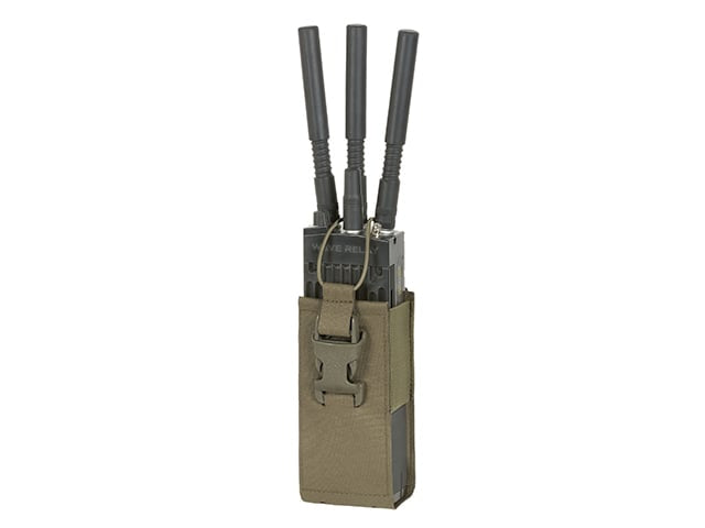 Tasca porta radio Open-Top Laser Cut Ranger Green di 8FIELDS