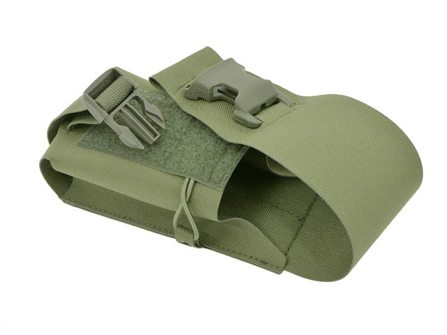 Tasca porta granata M18 / borraccia 0.5L Laser Cut MOLLE olive di 8FIELDS