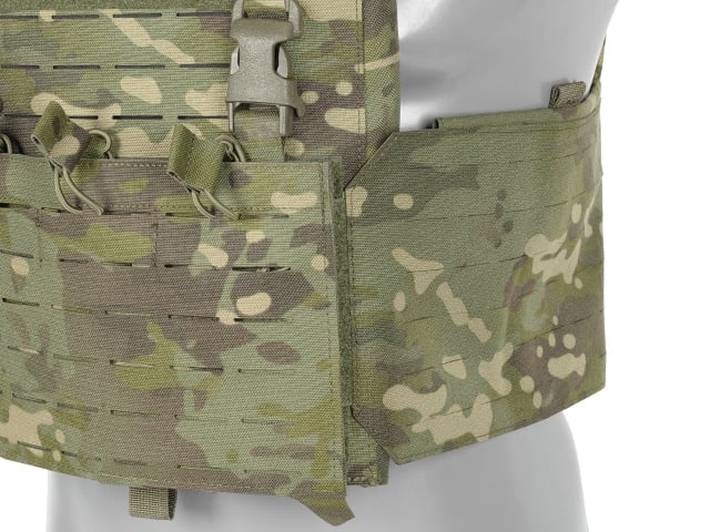 Plate Carrier QRF Laser-Cut Buckle Up Multicamo Tropic di 8FIELDS