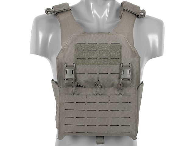 Plate Carrier QRF Laser-Cut con tasca AR/AK - Ranger Green di 8FIELDS