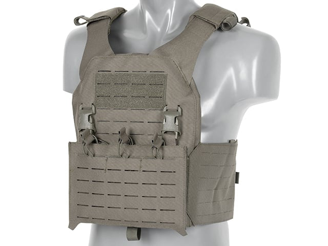 Plate Carrier QRF Laser-Cut con tasca AR/AK - Ranger Green di 8FIELDS