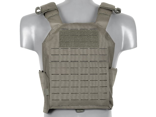 Plate Carrier QRF Laser-Cut con tasca AR/AK - Ranger Green di 8FIELDS
