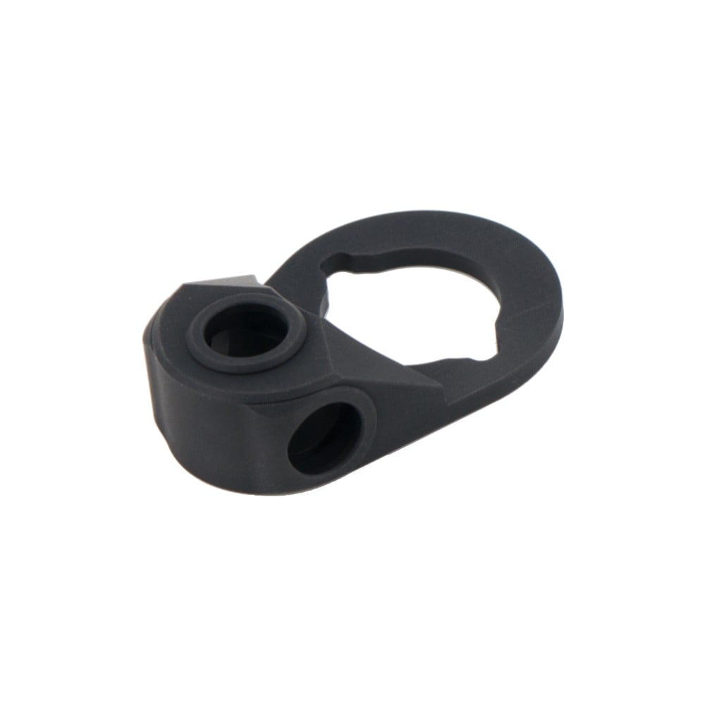 Piastrina CNC per M4 con attacco cinghia QD nero di RETROARMS