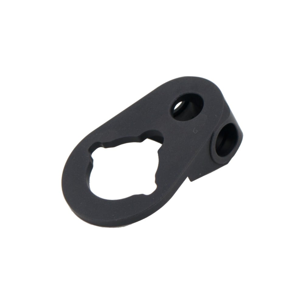 Piastrina CNC per M4 con attacco cinghia QD nero di RETROARMS