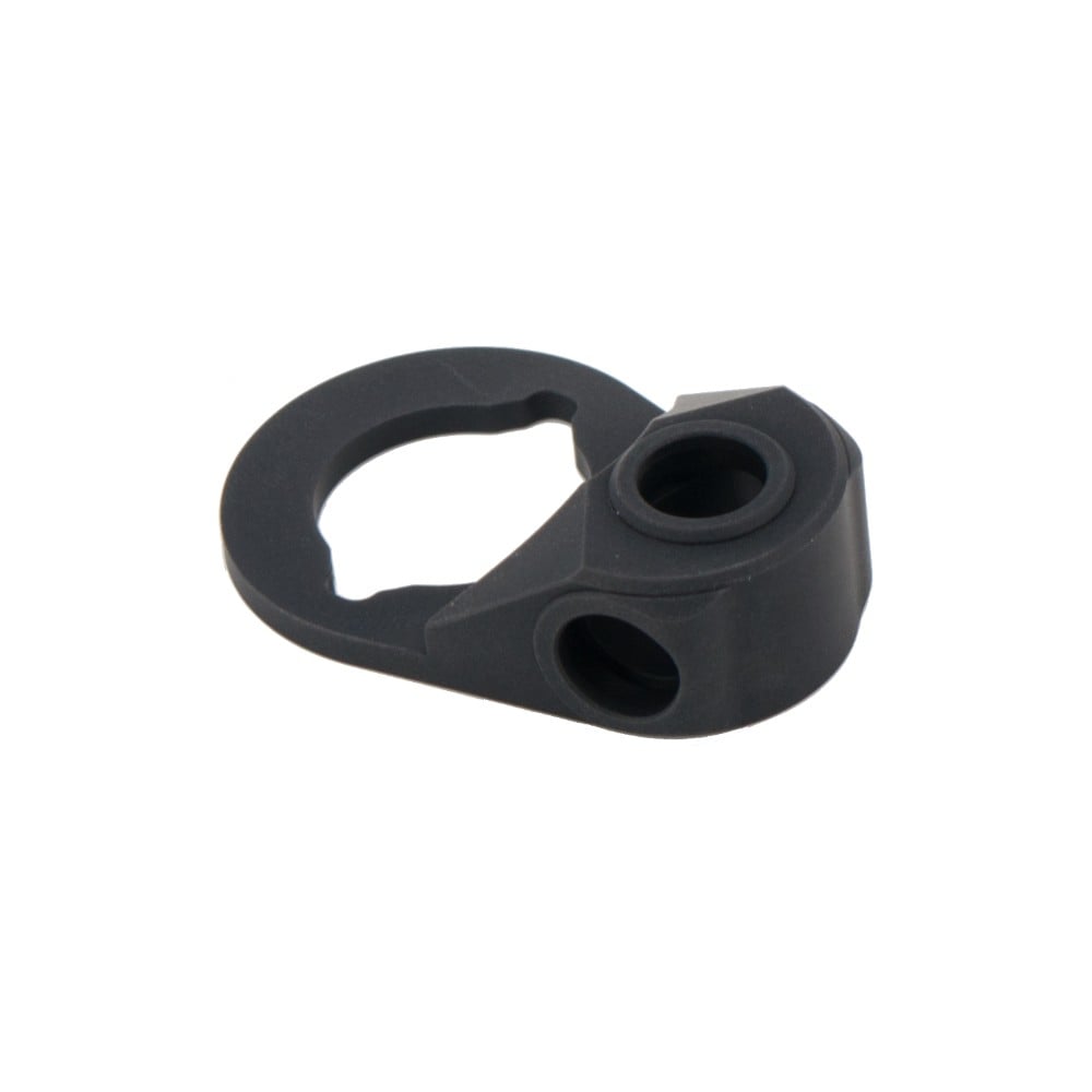 Piastrina CNC per M4 con attacco cinghia QD nero di RETROARMS