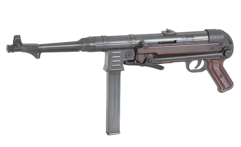 Mitragliatrice MP40 Full Metal AEG Marrone Ossidato di AGM