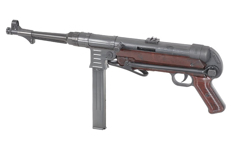 Mitragliatrice MP40 Full Metal AEG Marrone Ossidato di AGM