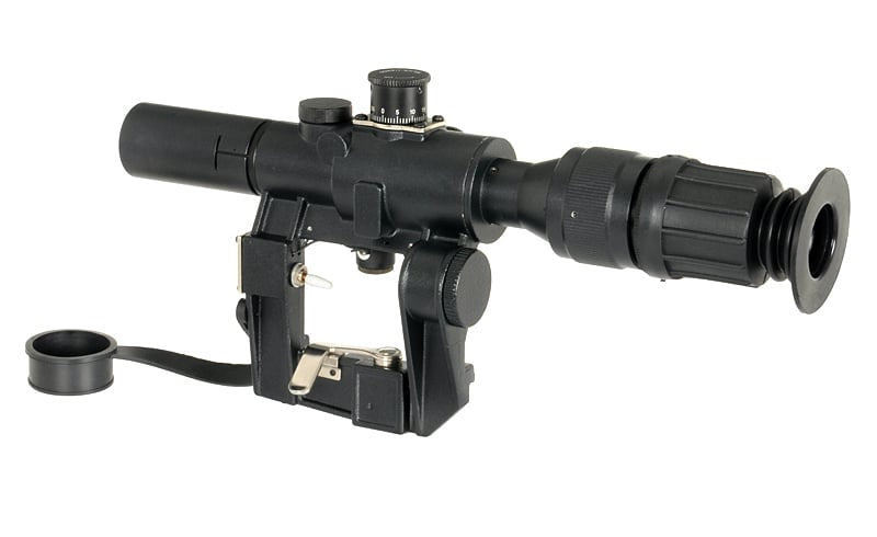 Ottica tipo PSO-1 4x24 per SVD/SVU di S&T